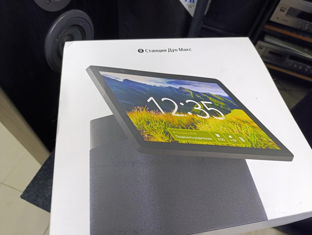 Умная колонка Яндекс Станция Дуо Макс с zigbee