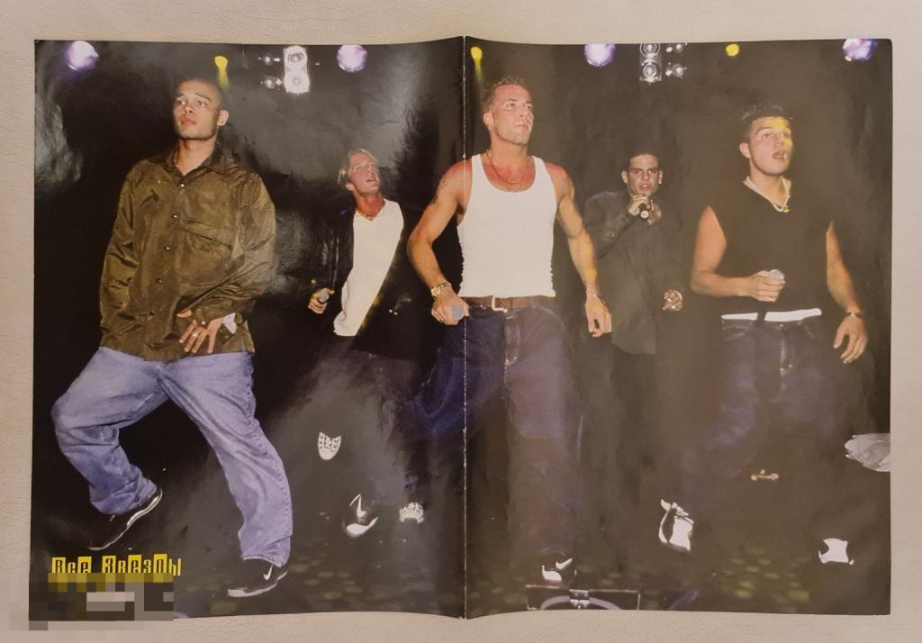 Постер FIVE , Rammstein из журнала Все звёзды 15 2002 год