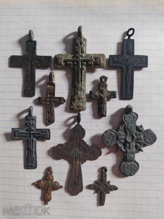 Старинный нательный крест, Царской России