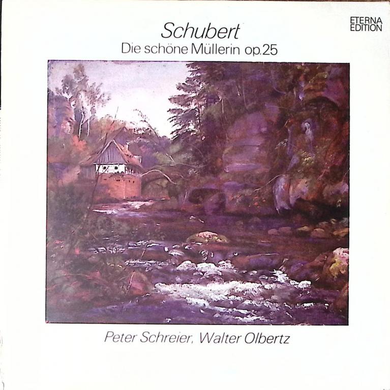 Пластинка виниловая Ф. Шуберт Прекрасная мельничиха ETERNA 300 мм. Excellent