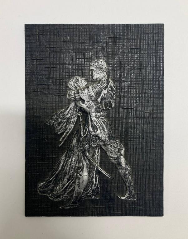 Настенное панно Ромео и Джульетта, пластик, СССР