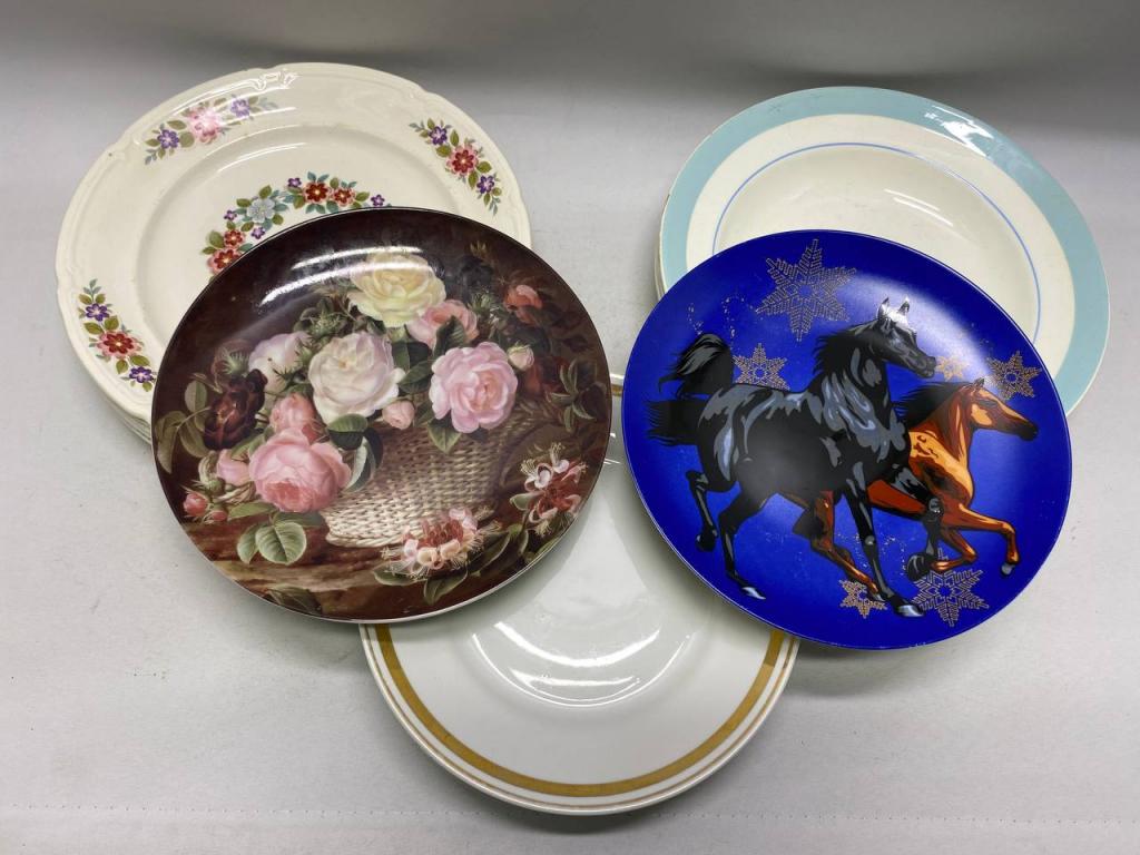 Набор тарелок десертные, суповые, для основного блюда, 15 шт