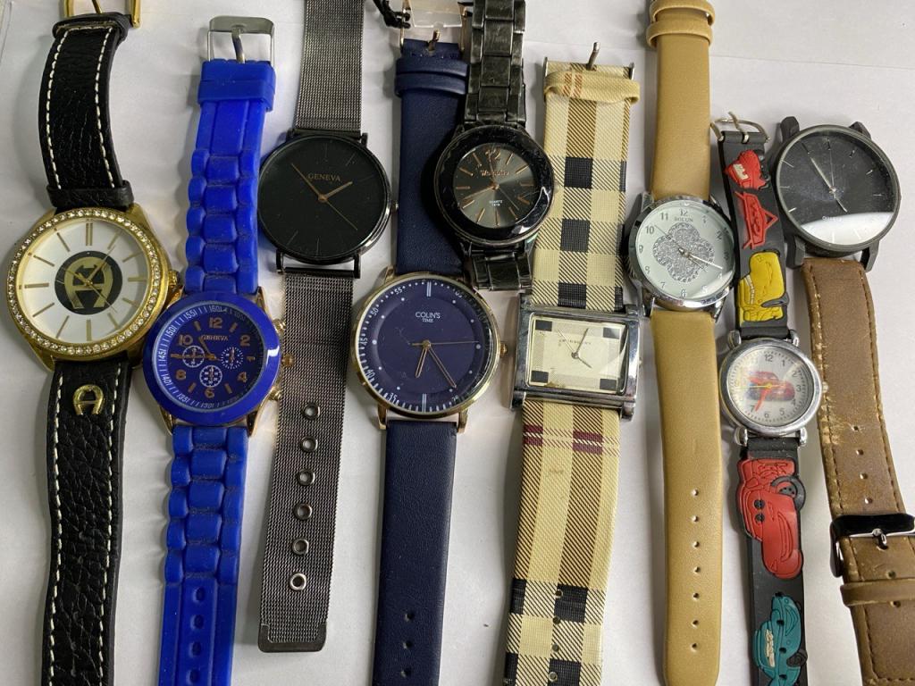 Часы наручные набор 9 шт