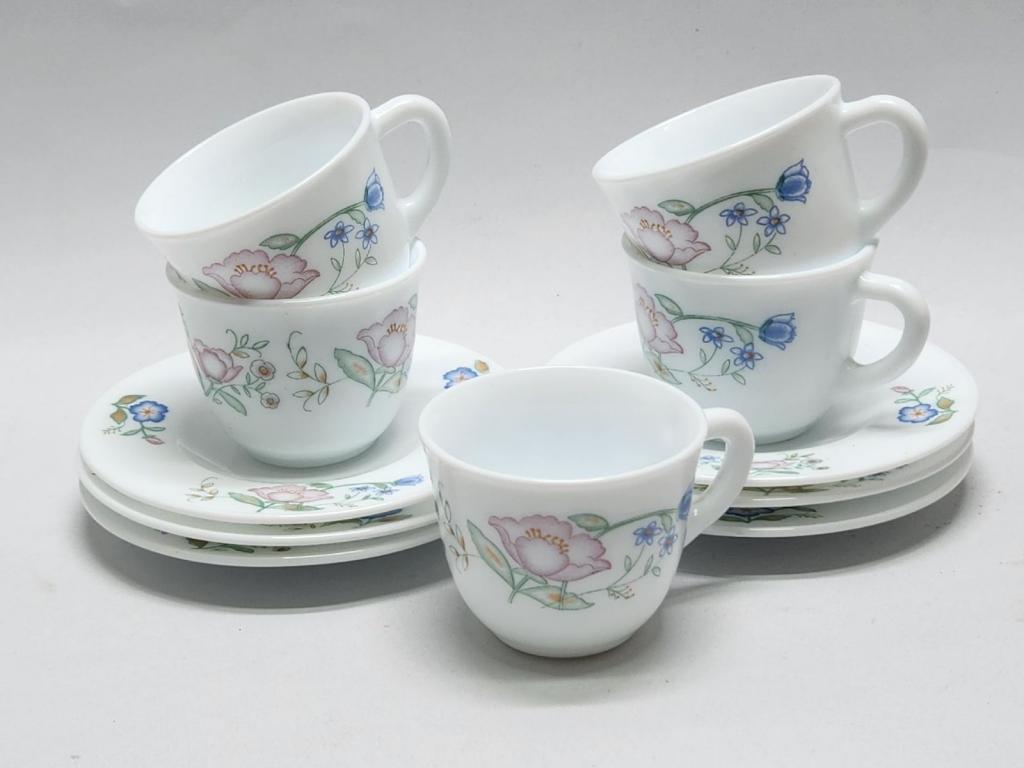 Кофейный сервиз 6 блюдец и 5 чашек Harmonia Испания