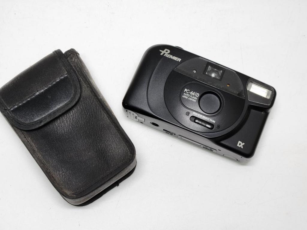 Фотоаппарат плёночный Premier PC661D с чехлом  Япония  Рабочий