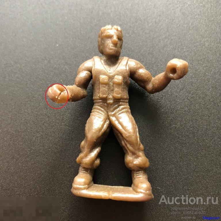 Солдатик, игрушка из 90-ых рембо без оружия (toy-1992)