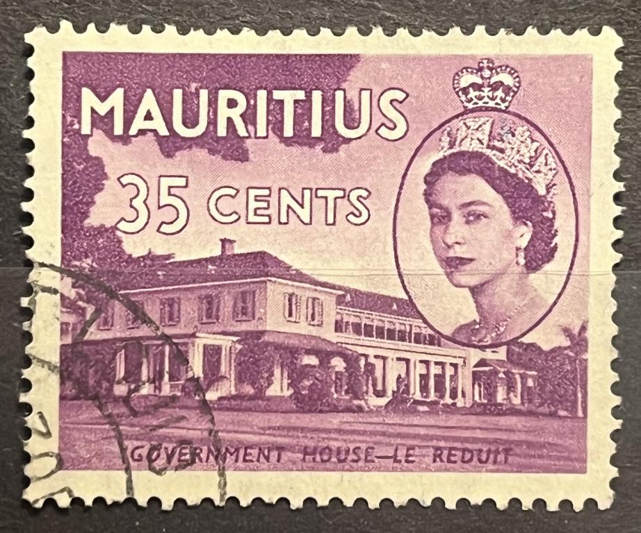 Почтовая марка Маврикий 🇲🇺 (Британская колония) ❗️1953 год❗️