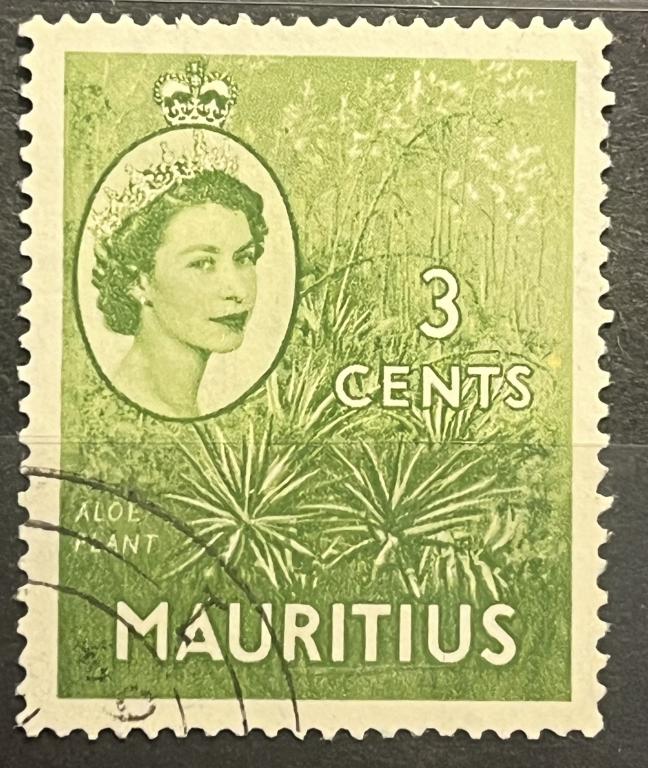 Почтовая марка Маврикий 🇲🇺 (Британская колония) ❗️1953 год❗️