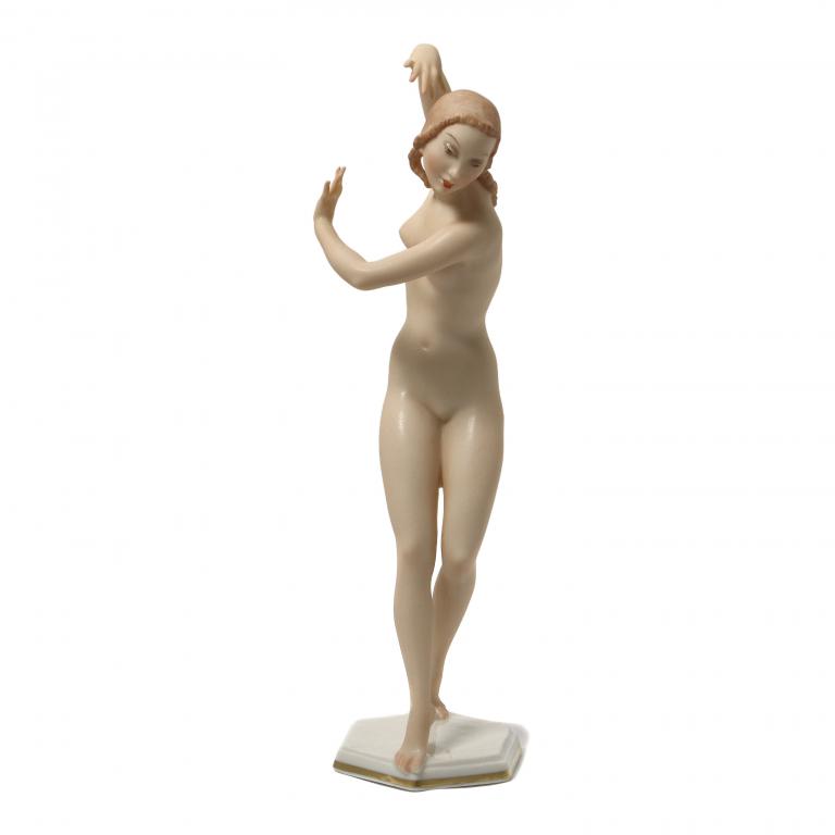 Фарфоровая фигура "Танцовщица​". Hutschenreuther
