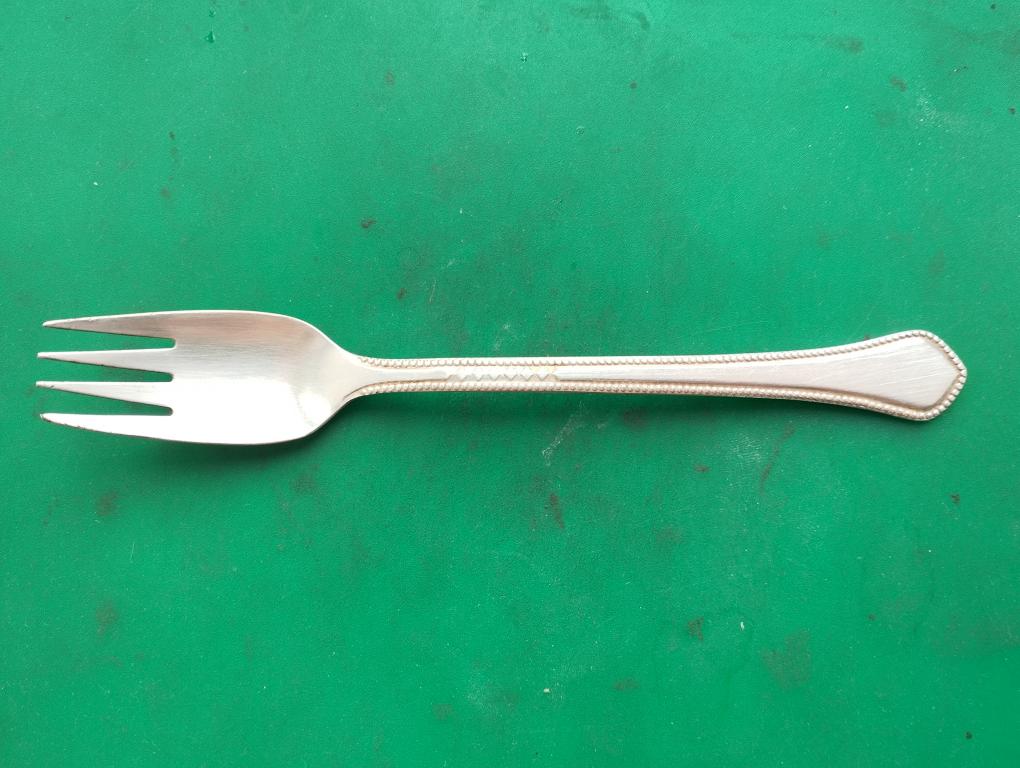 Вилка столовая. СССР. Мельхиор. Клеймо МНЦ. Экспериментальный ювелирный завод г. Таллин.