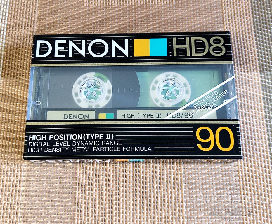 Аудиокассета DENON HD8 type Il 90