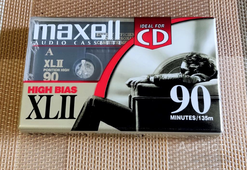 Аудиокассета MAXELL XL II 90 USA market