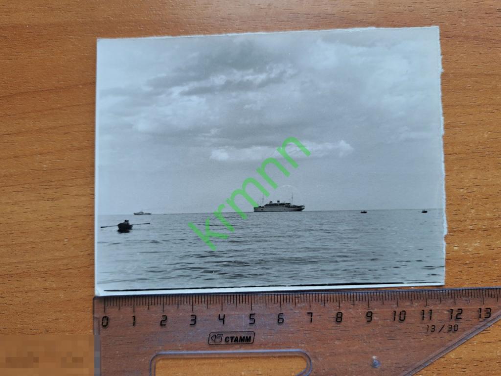 Фотография. Море. Корабль. Лайнер К891