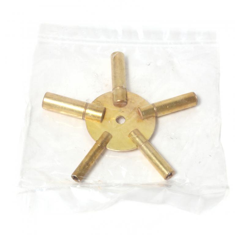 Универсальный ключ для завода часов, нечётный.