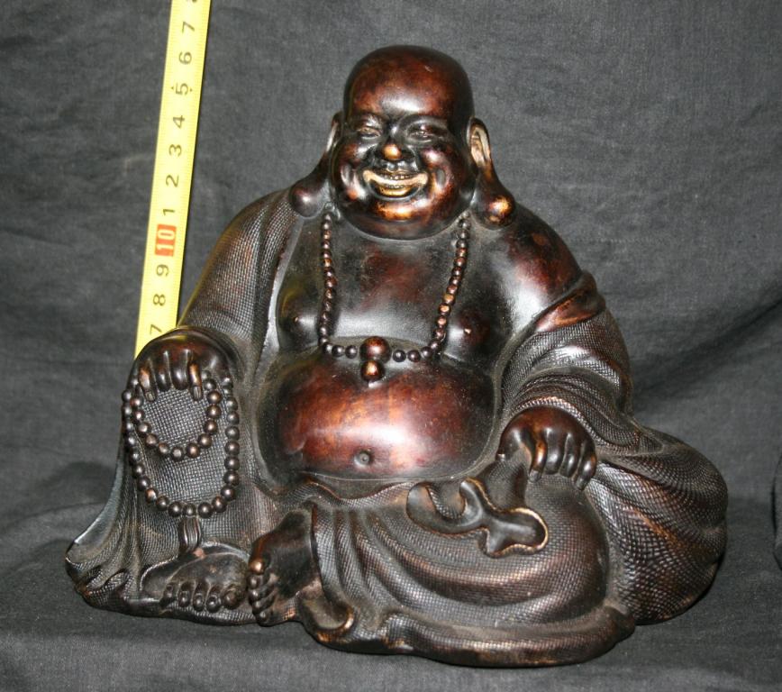 Будда веселый Хотей статуэтка из бронзы  супер качество
