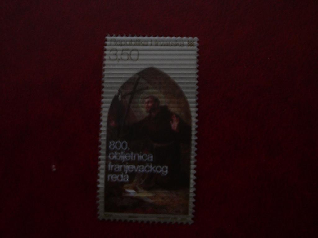 Хорватия 2009 800 л орден францисканцев