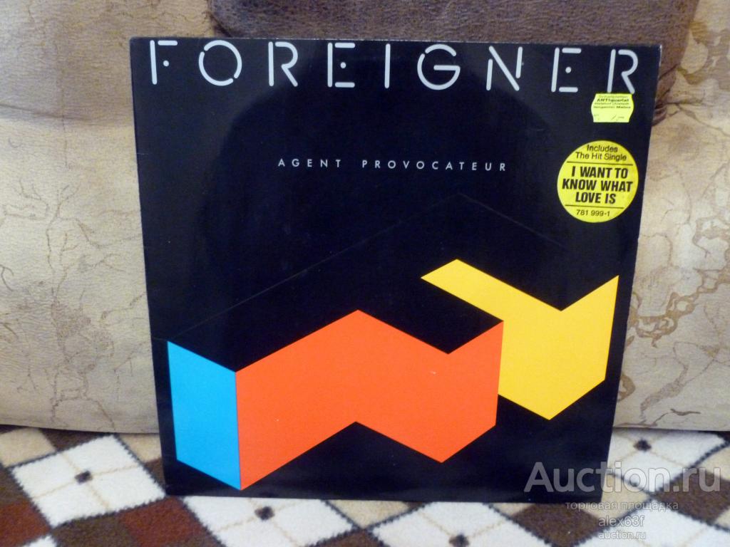 Foreigner 1984 Agent Provocateur (Germany)