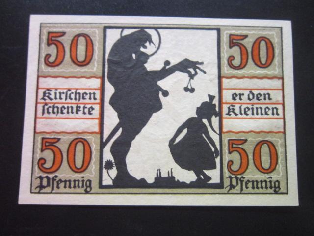 ГЕРМАНИЯ НОТГЕЛЬД  50  ПФЕННИГОВ     NAUMBURG