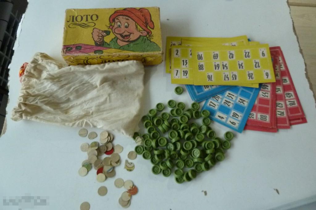 Игра настольная Детское Лото СССР