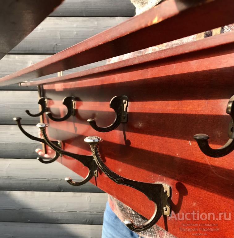 Вешалка настенная красное дерево пламя , Царская Россия, 19 век