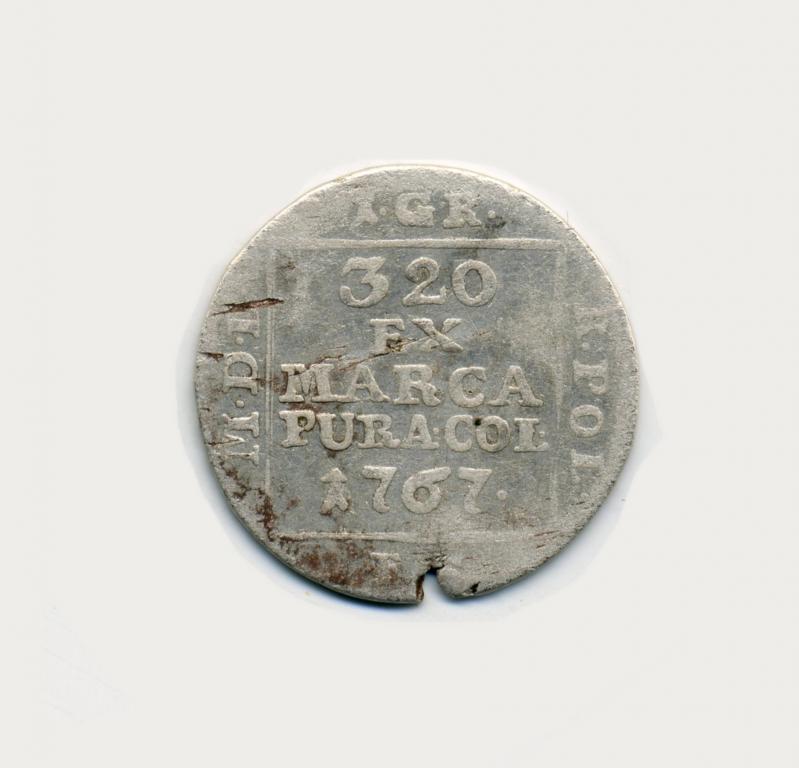 Серебряный грош Станислав Август 1767
