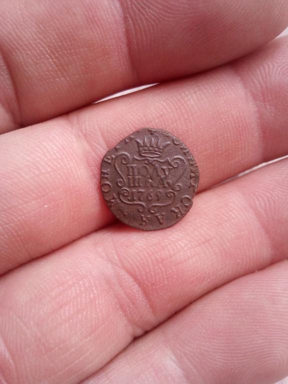 Полушка 1769г КМ Сибирь в Коллекцию.