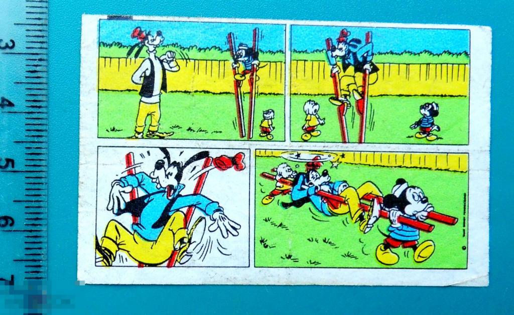 ВКЛАДЫШИ Дональд Donald Mickey Mouse Микки Маус комиксы 1 шт cS (138а) 11