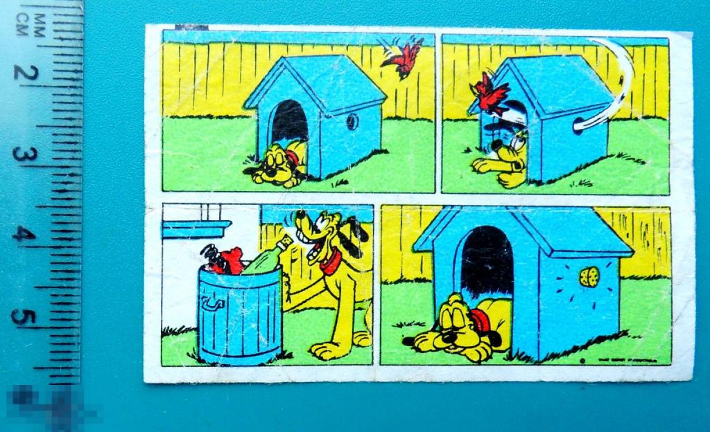 ВКЛАДЫШИ Дональд Donald Mickey Mouse Микки Маус комиксы 1 шт cS (138а) 10
