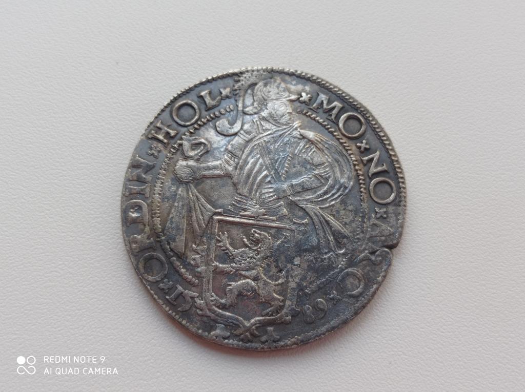 Левендальдер, Левковый талер, левок 1589 года. Нидерланды
