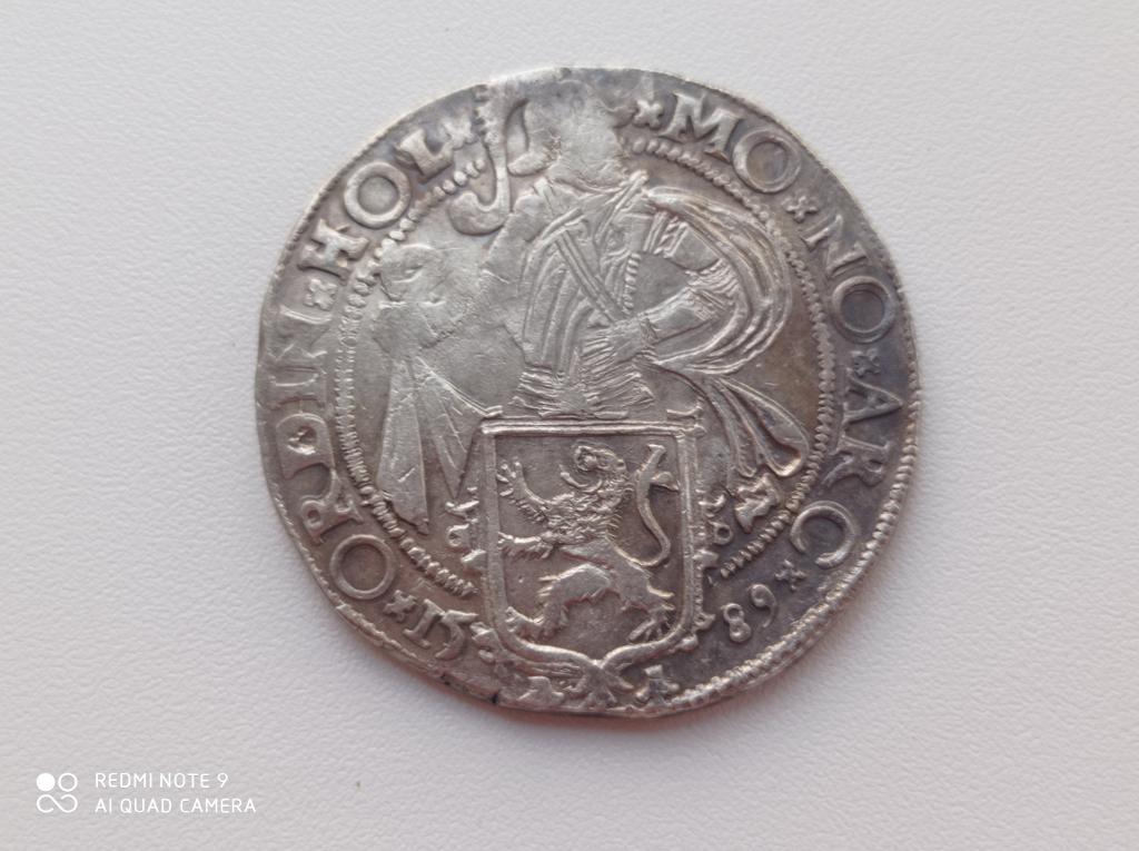 Левендальдер, Левковый талер, левок 1589 года. Нидерланды