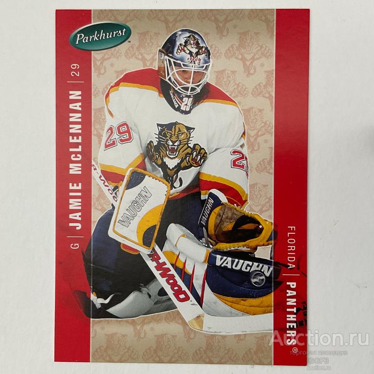 🏒2005-06 Parkhurst Jamie McLennan #212 Карточка Хоккей Hockey Card. #222.