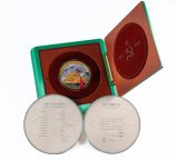 250 долларов 2008 год.Танки Второй Мировой войны.Т-34. Либерия.Золото 999 пр - 155,5 гр.#170