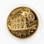 100 долларов 2008 год.Парусные корабли - Victor Lagniel. Острова Кука. Золото 999 пр #172