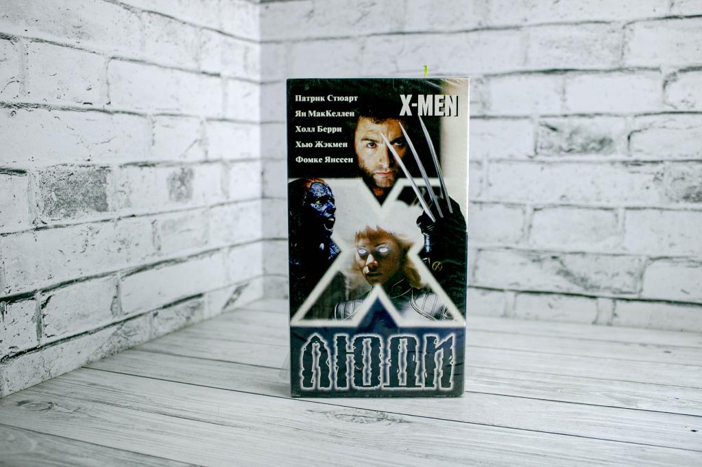 VHS Люди Икс X-men