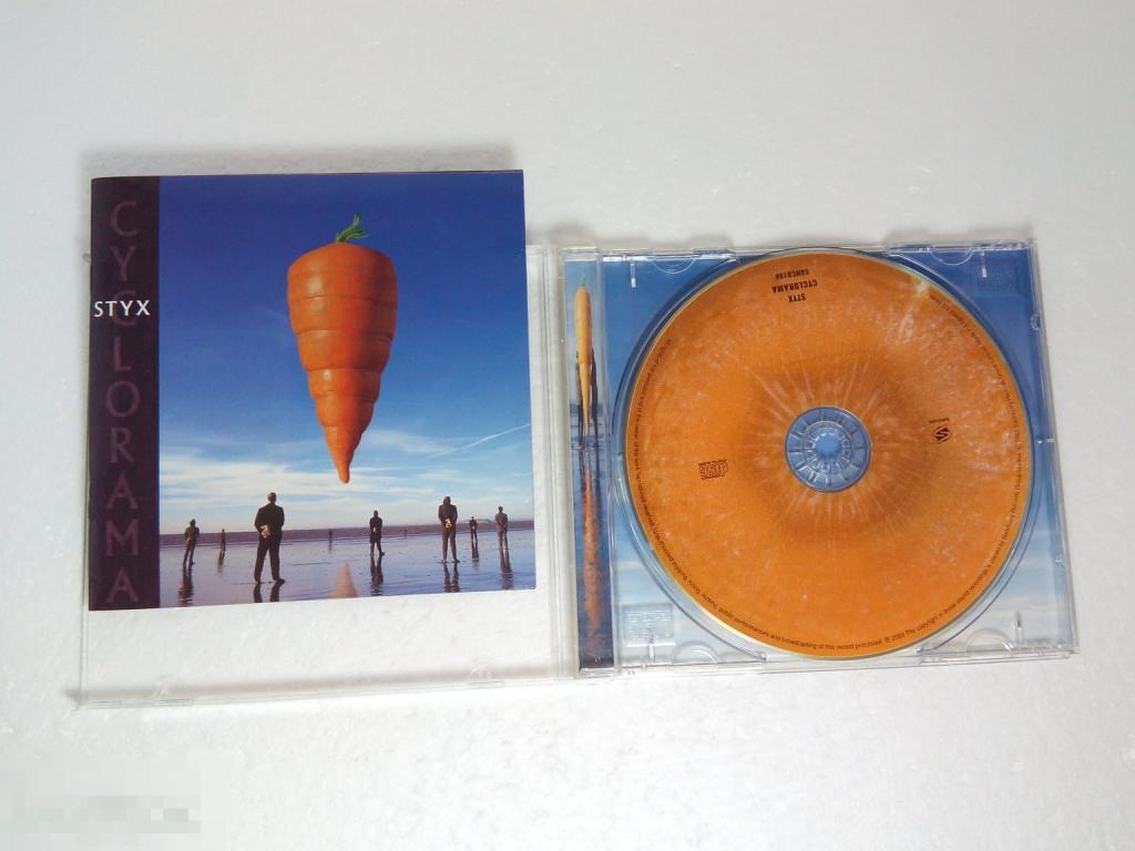 CD Styx – Cyclorama (UK, 1st press) M, Rock