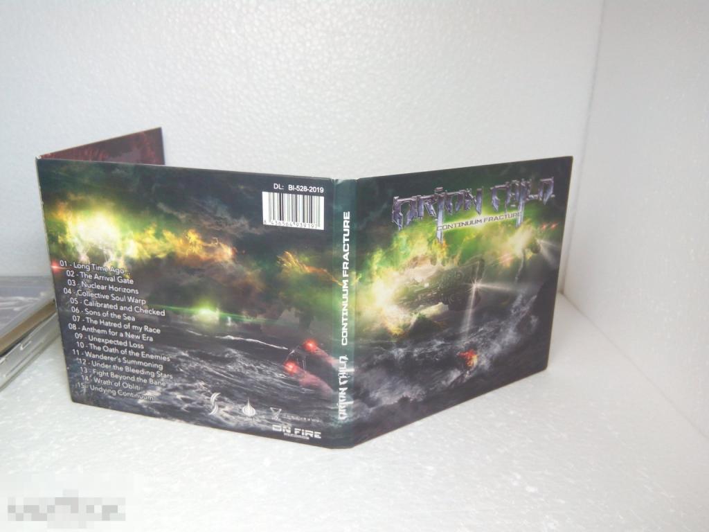 CD Orion Child – Continuum Fracture (Spain, 1st press) Metal