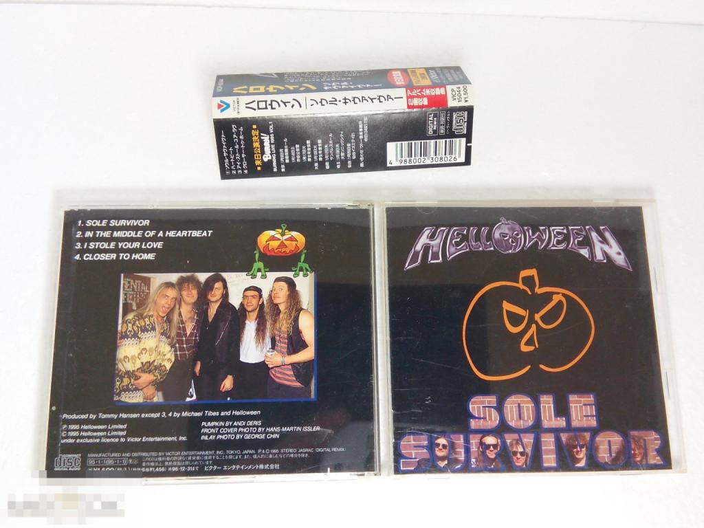 CD Helloween – Sole Survivor (JAPAN, 1st press, OBI) Metal