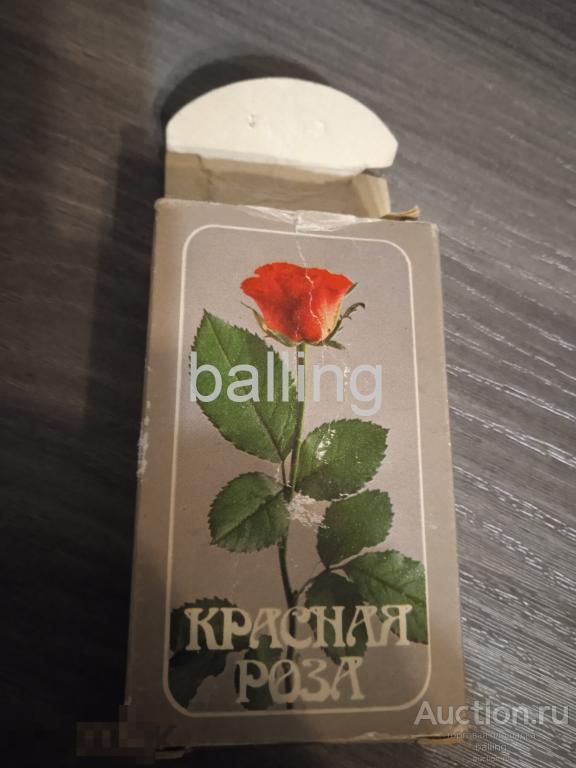духи из СССР! винтаж. полные красная роза