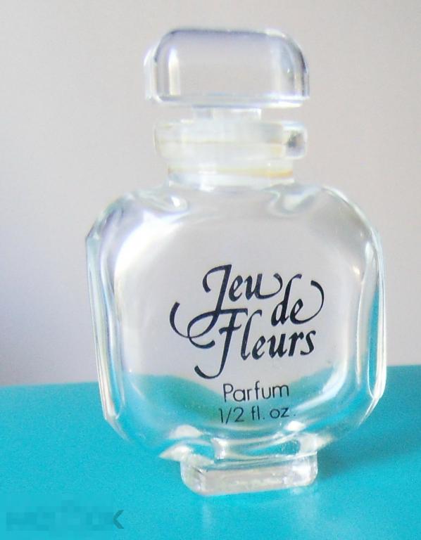 Винтажный флакон от духов Lakme Jeu de Fleurs ( 1/2 ) --  Винтаж, парфюмерия.