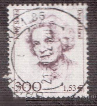 2001. Германия. ФРГ. знаменитые женщины  Mi: 2034