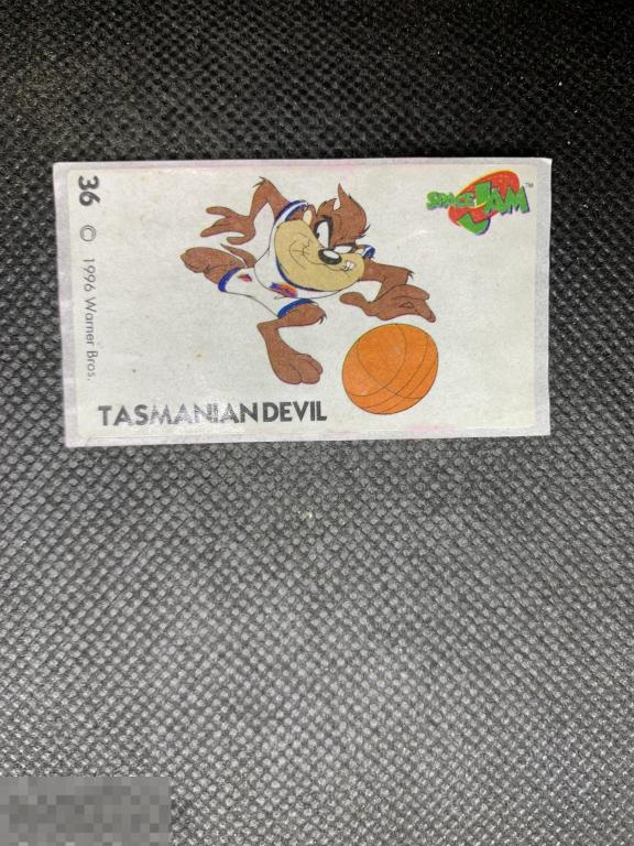 Наклейка от жвачки Баскетбол Space Jam № 36