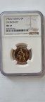 10 рублей золото Сеятель Червонец 1982г. ЛМД NGC MS 67