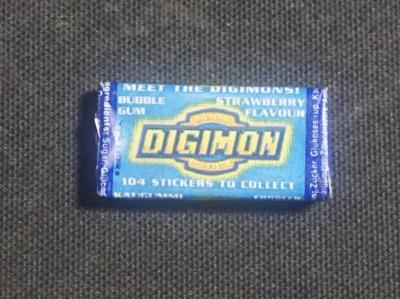 Digimon 90-е годы Жвачка целая запечатанная