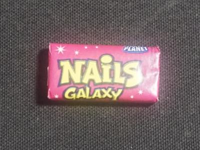 Nails Crazy Planet 00-е годы Жвачка целая запечатанная
